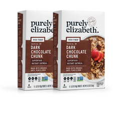 Dark Chocolate Chunk Superfood Oatmeal Multipack with Prebiotic Fiber